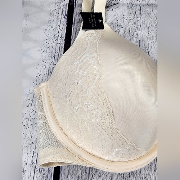 Ambrielle Plunge 36DD Full Figure, push up, Padded, underwire bra, NWT - Picture 7 of 15